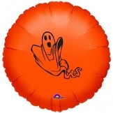 Halloween balónek oranžový 43 cm